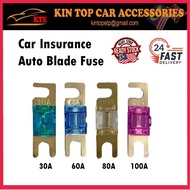 1Pc Anl Aml 80A Bolt-On Fuse Forklift Car Insurance Auto Blade Fuse 30A 50A 80A 100A