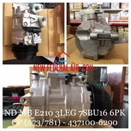 (100% ORIGINAL) DENSO ND PARTS MERCEDES BENZ E210/W210/W140 3LEG 7SBU16C 6PK COMPRESSOR (5730/7810) 