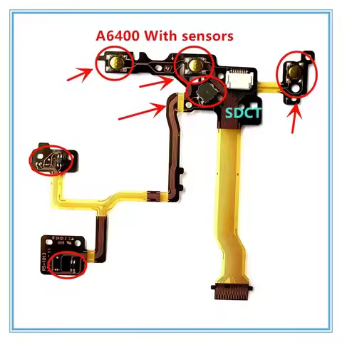 NEW For SONY ILCE-6400 A6400 Connect Flex Cable With Components Ribbon B-2225-904-A A6100 Back FPC R