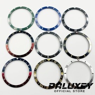 PALUXEY 37.2mm BB58 Case Black Watch Bezel Insert Ceramic/Aluminum Bezel Fit 39mm Watch Case For Rin