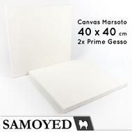 Painting Canvas/Canvas Board/Marsoto Double Gesso Panel 40x40cm