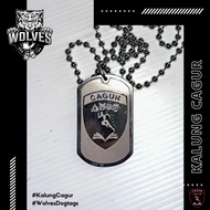 CAGUR Necklace Cis Fall Necklace/ wkwk dog tag necklace/ Akpol Akmil Necklace/ TNI Polri Chassis/ ar