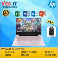 HP VICTUS GAMING LAPTOP 15-fa2166TX / 15-fa2167TX (i5-13420H ,16GB RAM, 512GB SSD, RTX 2050, 15.6", 
