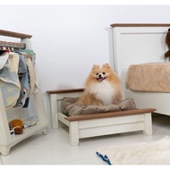 SB Design Square Pet Bed GANSO Model White (65.6x70.5x33 Cm.) LOOMS Brand