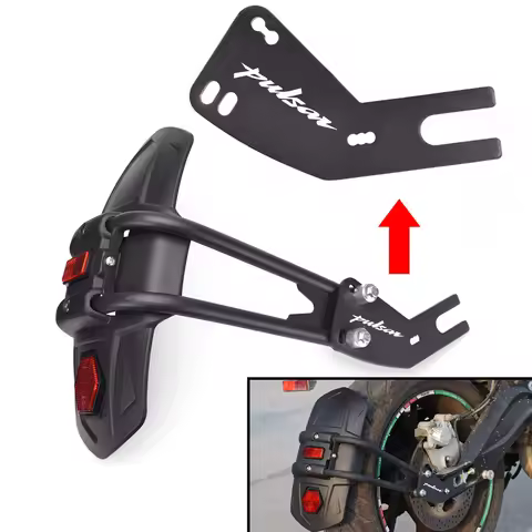 For Bajaj Pulsar 200 NS/200 RS/200 AS 200RS 200NS 180 150 N250 Motorcycle Rear Wheel Fender With Bra