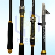 Joran Pancing Portable Carbon Fiber Telescopic 2 Meter - 3Meter/ Joran Pancing Murah Kuat Teleskopik