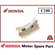 HONDA C100 LEGSHIELD ASSY LEG SHIELD FRONT COVER KEPAK SAYAP KEPOK PUTIH WHITE C50 C-50 C 50 C-100 C