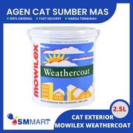 CAT TEMBOK EXTERIOR MOWILEX WEATHERCOAT GALON / 2.5L - JENBY