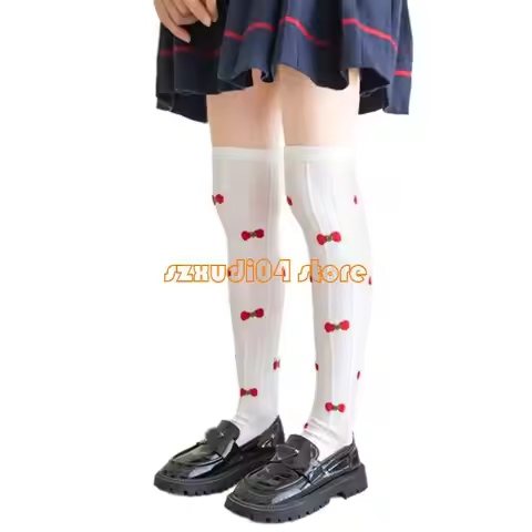 1XCD Child Over Knee Stockings Fashion Over Calf Socks Bowknot Long Boot Socks Over Knee Stockings f