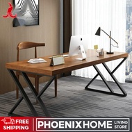 ALG PHO Wood GOR Solid FV Conference Computer Living Room Work Office Desk Home Industrial Style Liv