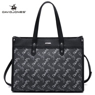 JU3 David jones Paris handbag women print PU leather