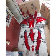 Body Full Set Fairing Barong Tangki Ninja Rr Old Zx Cbu Merah Marun