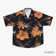 GALLOP : X-Men Graphic Print Hawaii Shirt เสื้อฮาวาย รุ่น GWX9005 สี Black - ดำ / ราคาปกติ 1990