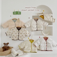 NaughtyBebe : DUCK Down Jacket Baby Winter Jacket Down DUCK Fur Bear