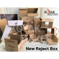 NEW Rejected Box Packaging Box Packing Box Carton Box Paper Box Kotak Wholesale Murah Kotak Reject**