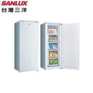 SANLUX 台灣三洋 125L 無霜直立式冷凍櫃 SCR-125F