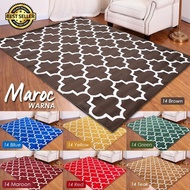 Thick Furry Carpet MAROC rug Ambal UK 160cmx210cm