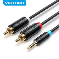 【COD】Vention สายสัญญาณเสียง RCA Cable 3.5 to 2RCA Audio Cable Jack สายสัญญานเสียง 3.5mm Audio Stereo