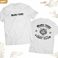 Muay Thai Art of Eight Limbs Fight Club MMA TSHIRT DISTRO BAJU T-SHIRTS