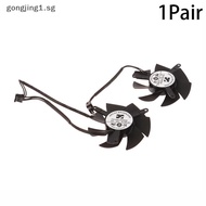[gongjing] 1 Pair FS1250-S2053A 0.19A GPU VGA Video Cooler Graphics Card Fan For GTX 1650 1630 GTX16