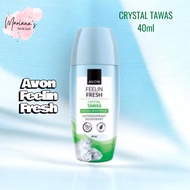 AVON FEELIN FRESH CRYSTAL TAWAS ANTI -PERSPIRANT DEODORANT 40ML 48hrs