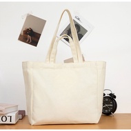 Canvas Handbag Design 4 Handles Convenient Smooth Without Pattern Size 37x41x20x20cm