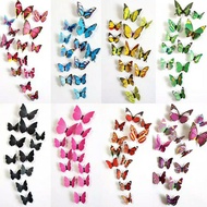 3D Butterfly Wall Sticker Wallpaper Home Decoration 3D Butterfly Sticker/