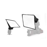 【SCREENSHOP】全新 20 X 30cm 機頂閃光燈 數碼相機 無反 單反 通用 柔光罩 柔光箱 CAMERA DSLR Studio Strobe Light Flash Reflector