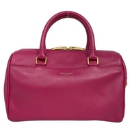 Yves Saint Laurent YSL Paris Laula Handbag Purse pink leather Direct from Japan Secondhand