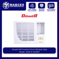 Dowell 1HP Inverter Aircon Window Type ACW-2I-1000RT