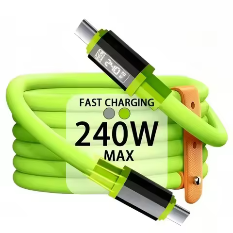 Type C to C Fast Charging Cable 240W PD Charger Wire for Samsung Huawei Xiaomi OPPO VIVO Quick Charg