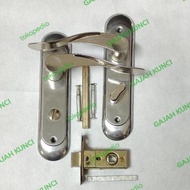 Kunci Pintu Kamar Mandi Kunci Wc Aluminium Stainless Roroangga
