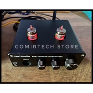 Fosi Audio HiFi BOX X3 Bluetooth Preamp Tube for Turntable Phonograph Preamplifier With 5654W Vacuum