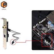 [prettyia] Optical Fiber Digital Sound Card, 24Bit 192KHz SPDIF Multi-Channel DAC DTS dcoders for PC
