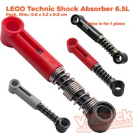 XO [1 Piece, choose color] LEGO Technic Shock Absorber Spring Shock Absorber 6.5L ID 731c01 731c06, 