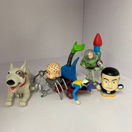 阿薛房間玩具 鬥牛犬阿德 - Toy Story 反斗奇兵 玩具總動員 Sid 阿薛 Roller Bob 滑板男 Hand in the box 彈簧怪手 Baby Face 巴斯光年 Buzz L