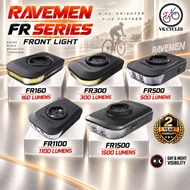 RAVEMEN FR160 FR300 FR500 FR1100 FR1500 Bike Front Light