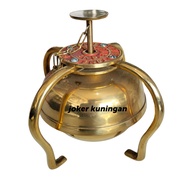 Antique Brass Andong Bell