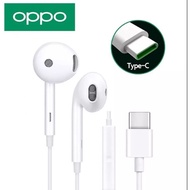 OPPO A54 A74 A93 A94 A15 RENO 2 3 4 5 6 TYPE-C/3.5MM EARPHONE WITH MICROPHONE FOR R17 FIND X A3S A5S F9 F11 PRO HANDFREE