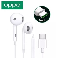 OPPO EARFON A54 A74 A93 A94 RENO 5/6/7/8 Pro 8T TYPE-C/3.5MM EARPHONE WITH MICROPHONE FOR R17 FIND X