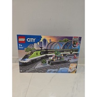 LEGO City Express Passenger Train 60337 Building Kit; Toy Train Set with Powered Up Technology for K