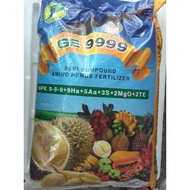 Baja ORGANIC Green Eagle GE 9999 NPK 9-9-9-9+Ha+5Aa+3S+2MgO+2TE  1KG