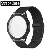 jansin สาย + เคส สำหรับ huawei Watch GT 4 46 มม สายนาฬิกาสแตนเลส พร้อมเคส สำหรับ huawei Watch GT4