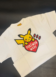 พร้อมส่ง เสื้อ HUMAN MADE POKEMON MADE ของแท้ ลาย Exclusive Collab Human Made x Pokemon