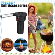 TEASG BBQ Blower Electricity BBQ Grill Accessories Portable BBQ Fan