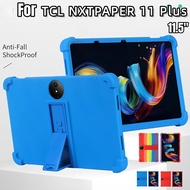 For TCL NXTpaper 11 Plus 2025 11.5 inch NXTPAPER 11+ Stand Tablet Case Adjustable Thickened Shockpro