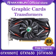 MAXSUN Graphics Cards GTX 1650 1050Ti 4G 128bit GDDR5 GPU 1630 DDR6 64Bit Video Gaming Card For PC C