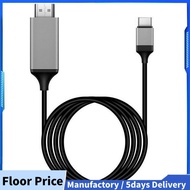 Type-C to -Compatible USB3.1 4K HDTV Cable for Android Phone to Connect TV Same Screen Device Cable 