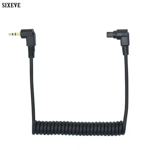 2.5mm Camera Remote Control Shutter Release 2.5 mm Cable For Canon 3C C3 N3 7D 6D 5D Mark iv iii ii 