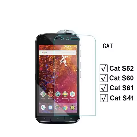 100% Original Full Glue HD Tempered Glass For CAT S61 S60 S41 S30 Screen Protector For CAT S42 S52 S